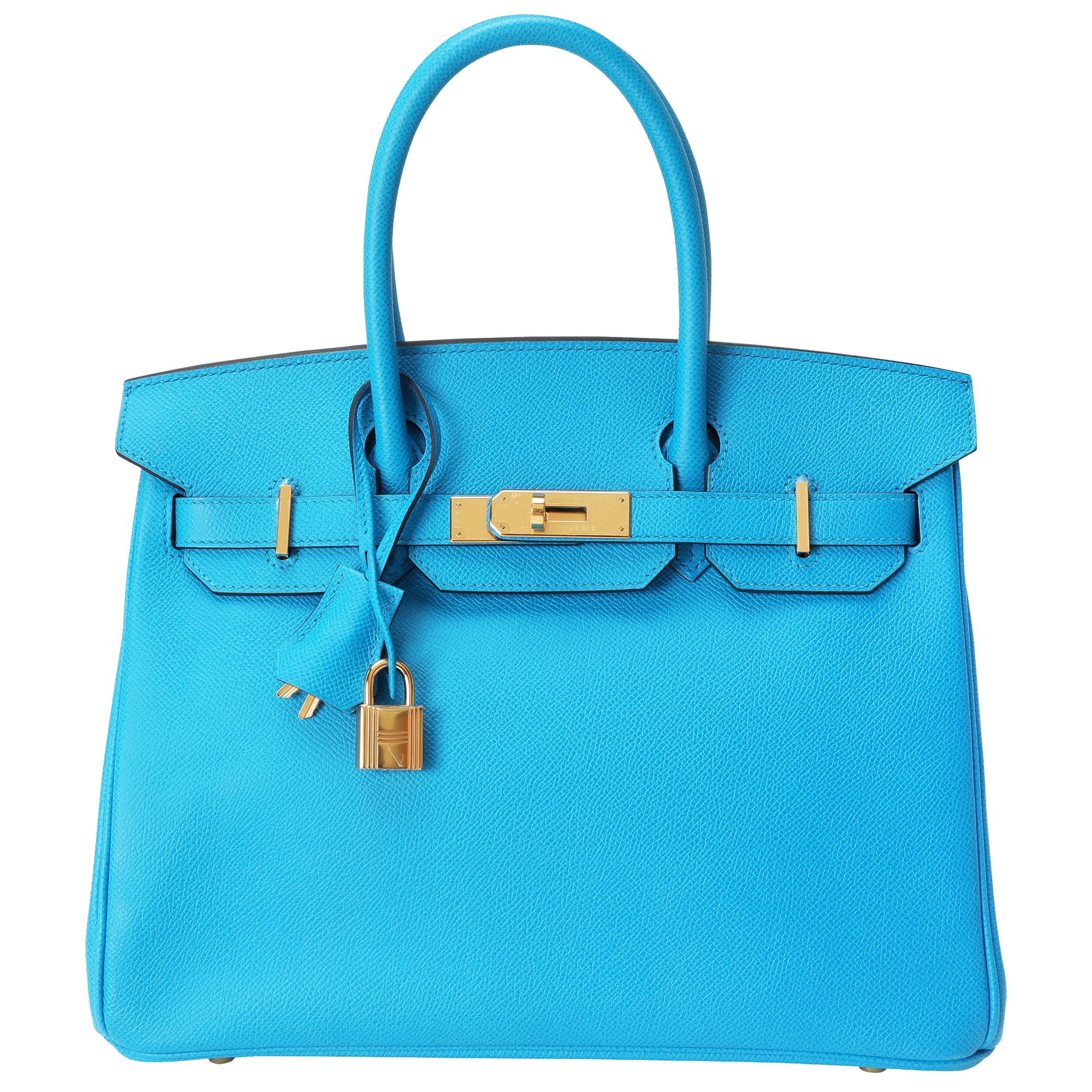 Hermès Bleu Zanzibar Epsom Birkin 30 GHW