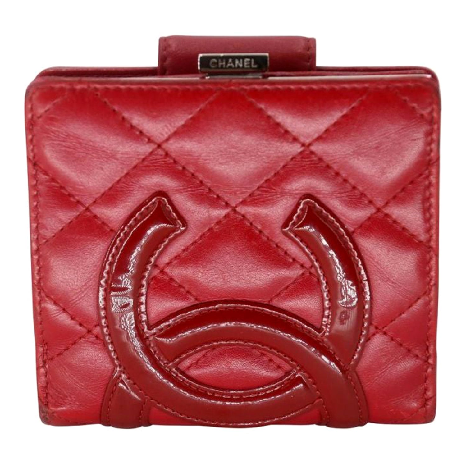 Saint Laurent Small YSL Quilted Satin Wallet on Chain - Bergdorf Goodman