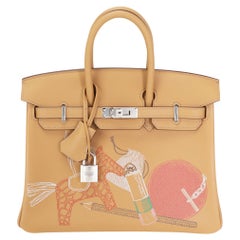 NIB Hermès Biscuit Swift In & Out Birkin 25 PHW