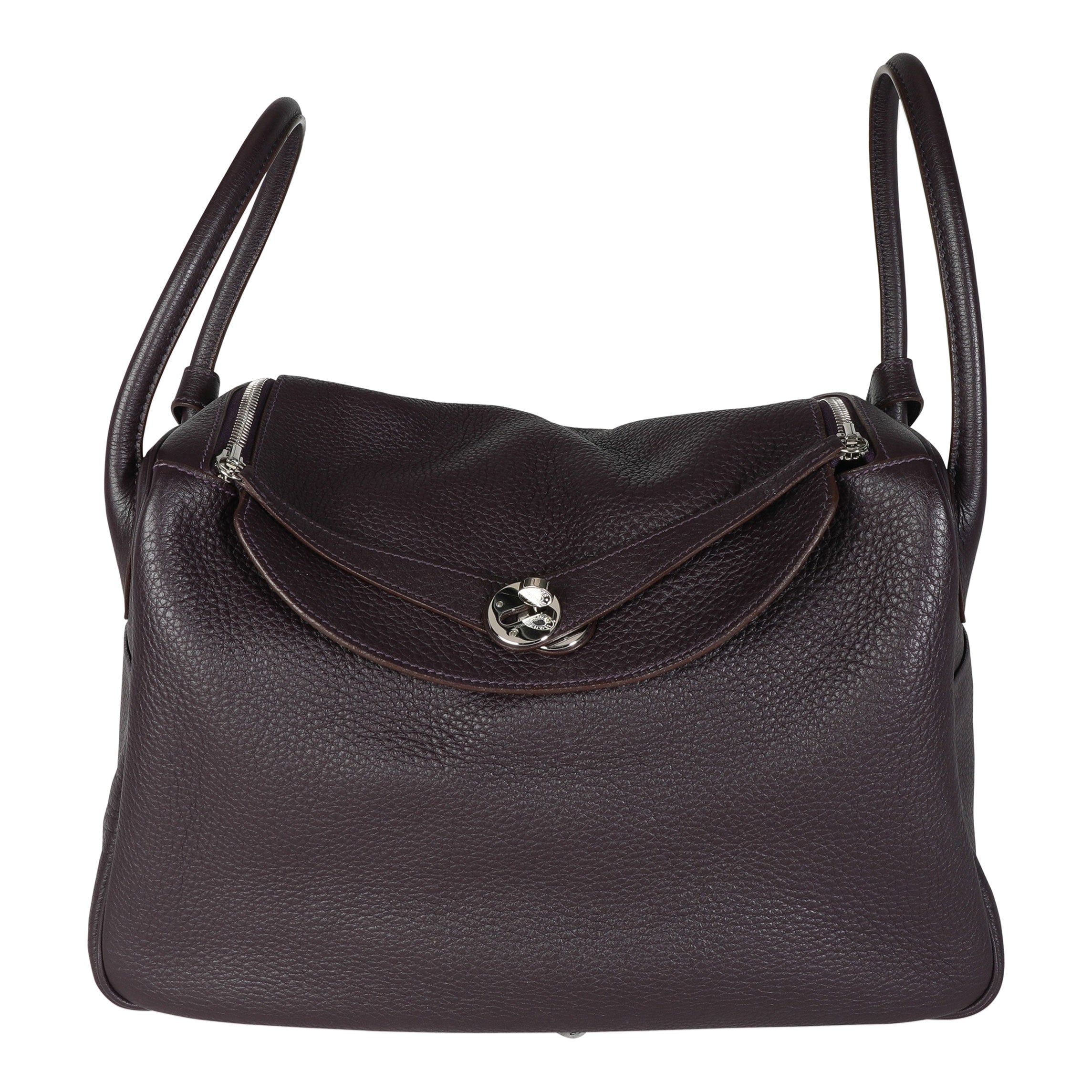 Hermès Raisin Clémence Lindy 34 PHW