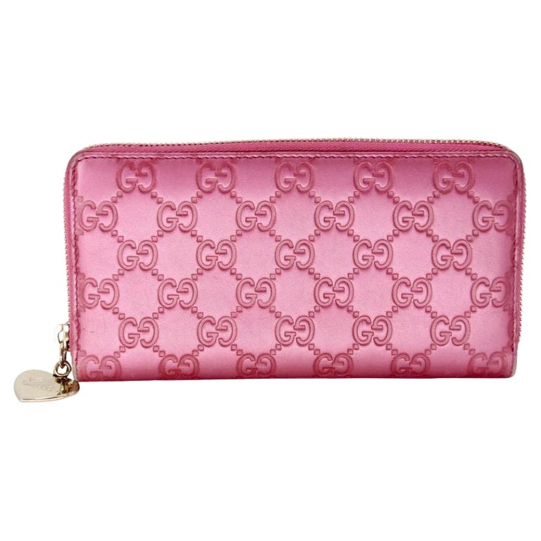 Gucci GG Guccissima Large Canvas GM French Wallet GG-1029P-0012 For Sale at  1stDibs | gucci monogram card holder, gucci pink heart purse, gucci gm