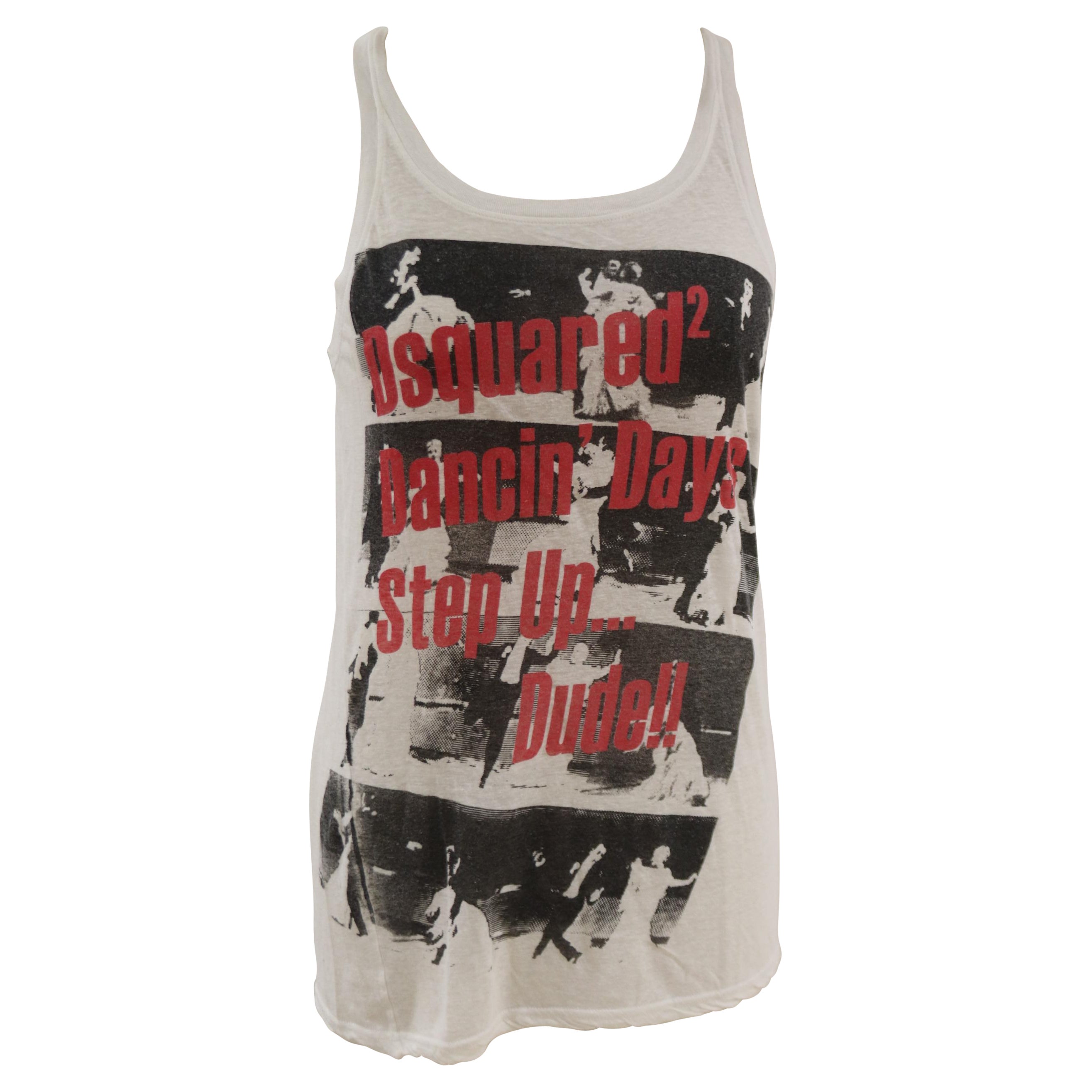 Dsquared dancing days t-shirt For Sale