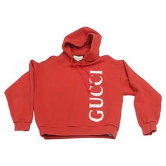 Vintage Gucci Small Scarlet 80's Sold Out Rare Hoodie GG-0624N-0002