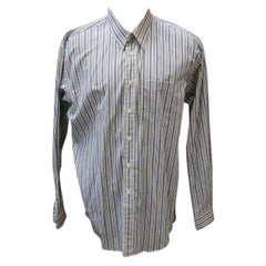 Pierre Balmain Striped Classic Fit Button-Down Shirt