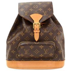 Louis Vuitton Moyen Montsouris MM Monogram Canvas Backpack Bag