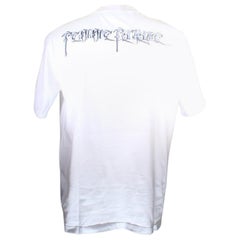 Balenciaga White L Femme Fatale Embroidery Oversize Sold Out Tee Shirt