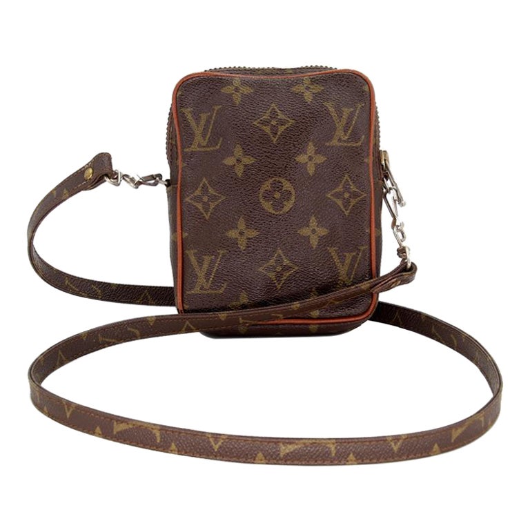 Louis Vuitton Vintage Monogram Messenger Bag Brown