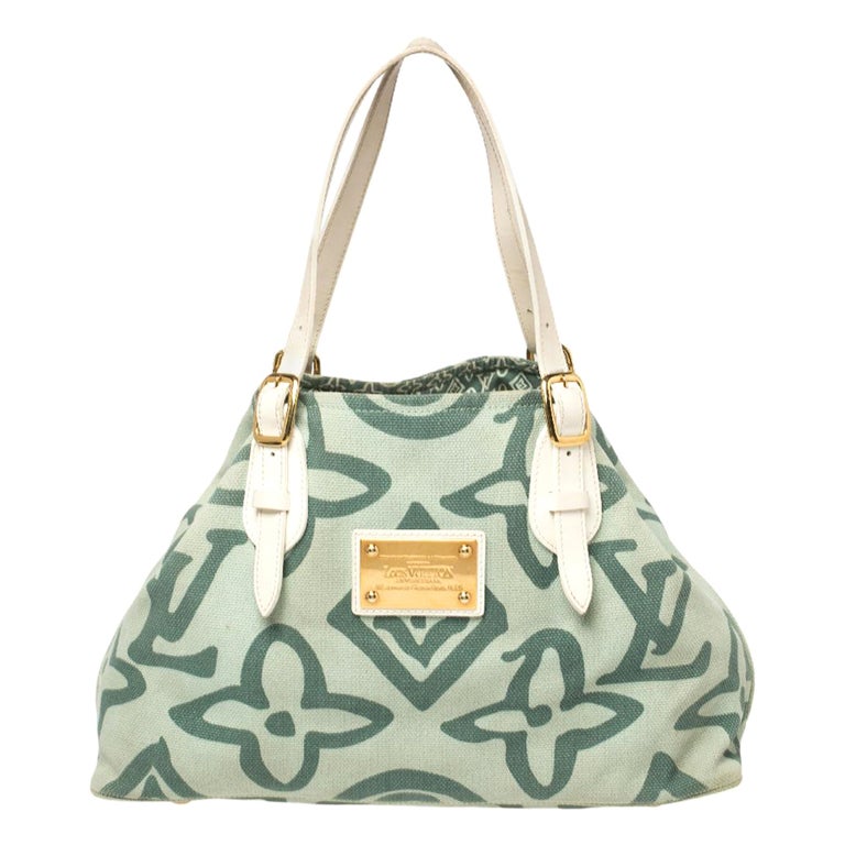 Louis Vuitton Menthe Tahitienne Cabas Limited Edition PM Bag at 1stDibs