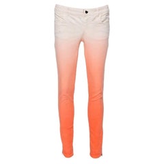 Stella McCartney Ombre Denim Zip Detail Jeans M