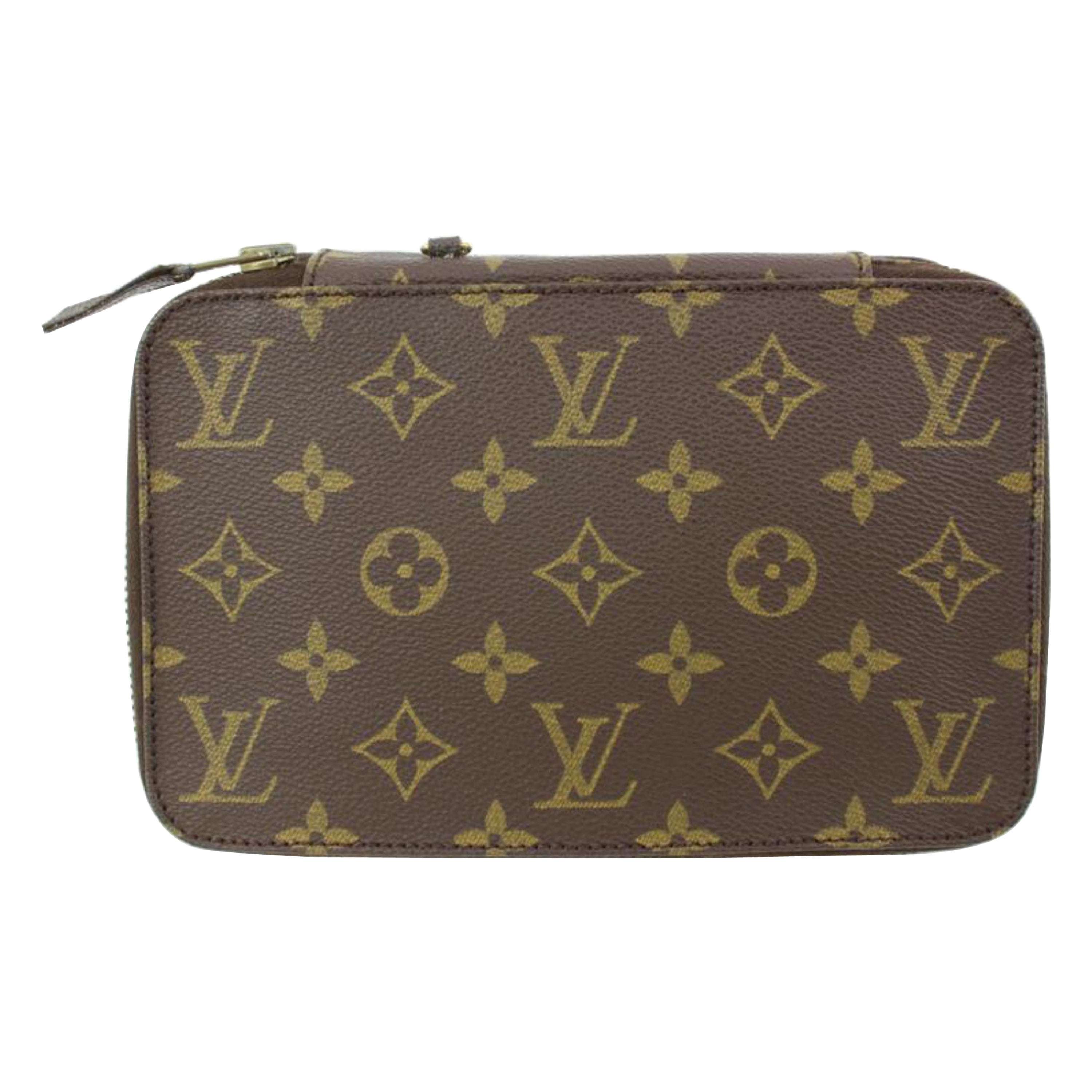 Louis Vuitton Monogram Monte Carlo Jewelry Case Boite Box 54lk38s