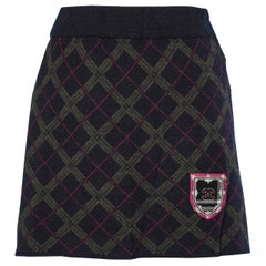 Cashmere mini skirt " collège style" Chanel 
