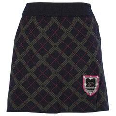 Minirock aus Kaschmir "" Collge-Stil" Chanel