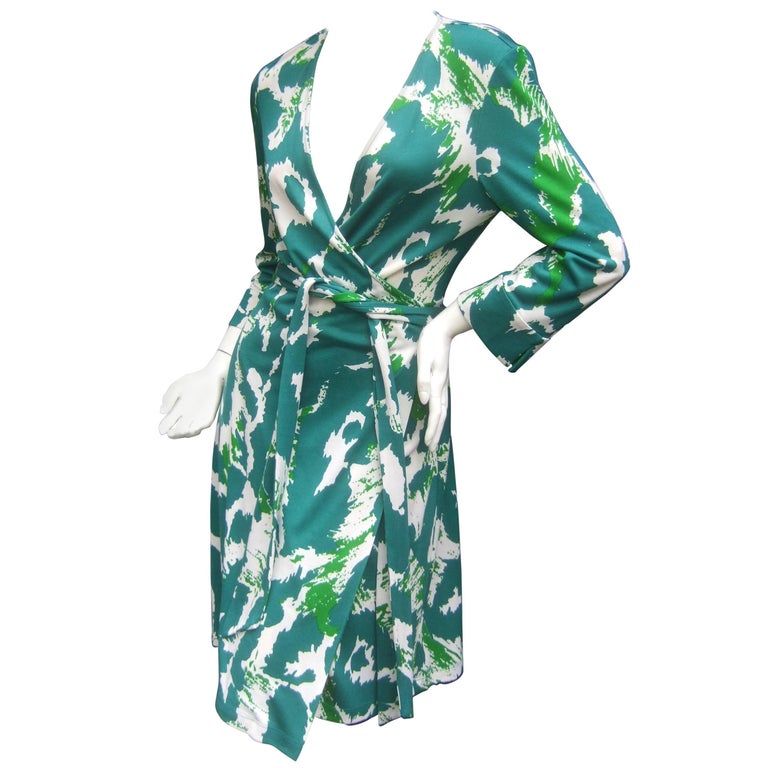 green emerald velvet dress Abigail Silk Jersey Maxi Wrap Dress