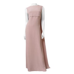 Valentino New Silk Cape Gown