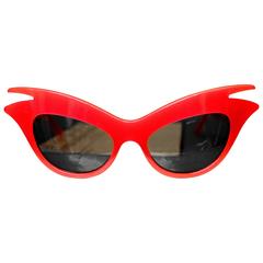 Miss Dior Cherie Limited Edition Raspberry Red Cat Eye Sunglasses