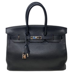 Hermès - Sac Birkin noir 35