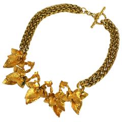 Dominique Aurientis Gilt Ivy Collar 5