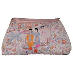Chinese Hand Embroidered Silk Bag 12
