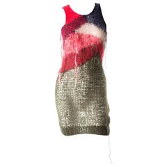 Comme Des Garcons F/W 2006 Punk Inspired Knit Dress