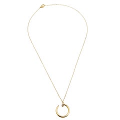 Cartier Juste un Clou Diamond 18K Yellow Gold Pendant Necklace