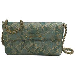 Prada Brocade Green Bag