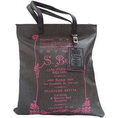 Black and fucsia Bulgari Anniversary Bag 
