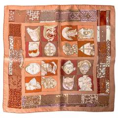 Hermes Silk Pocket Square 9