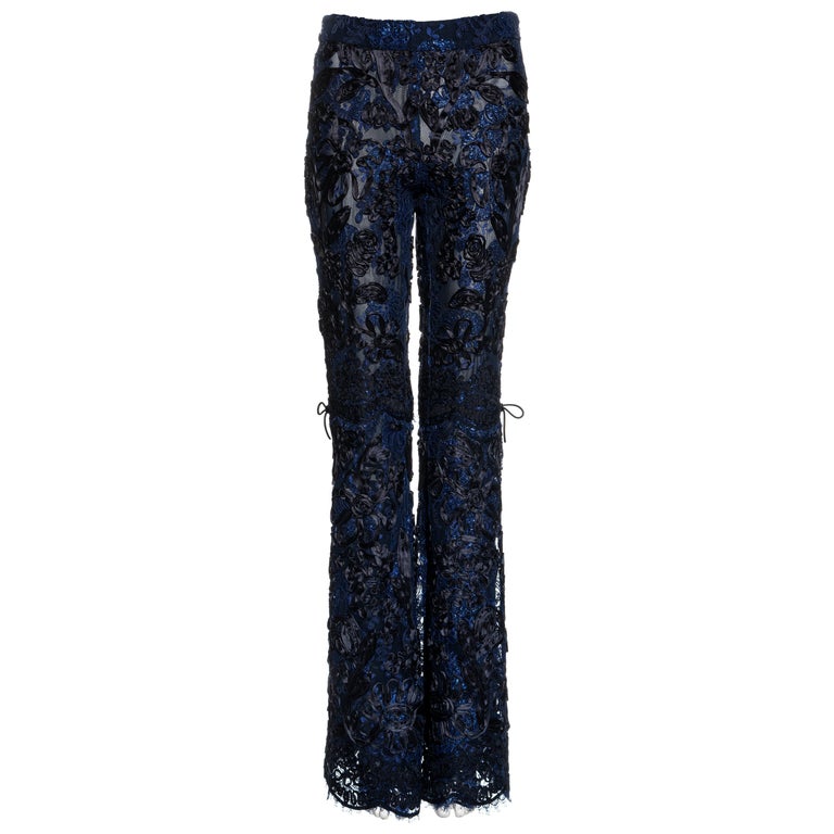 gucci lace pants