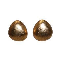 Monies Goldfoil Clip Earrings 