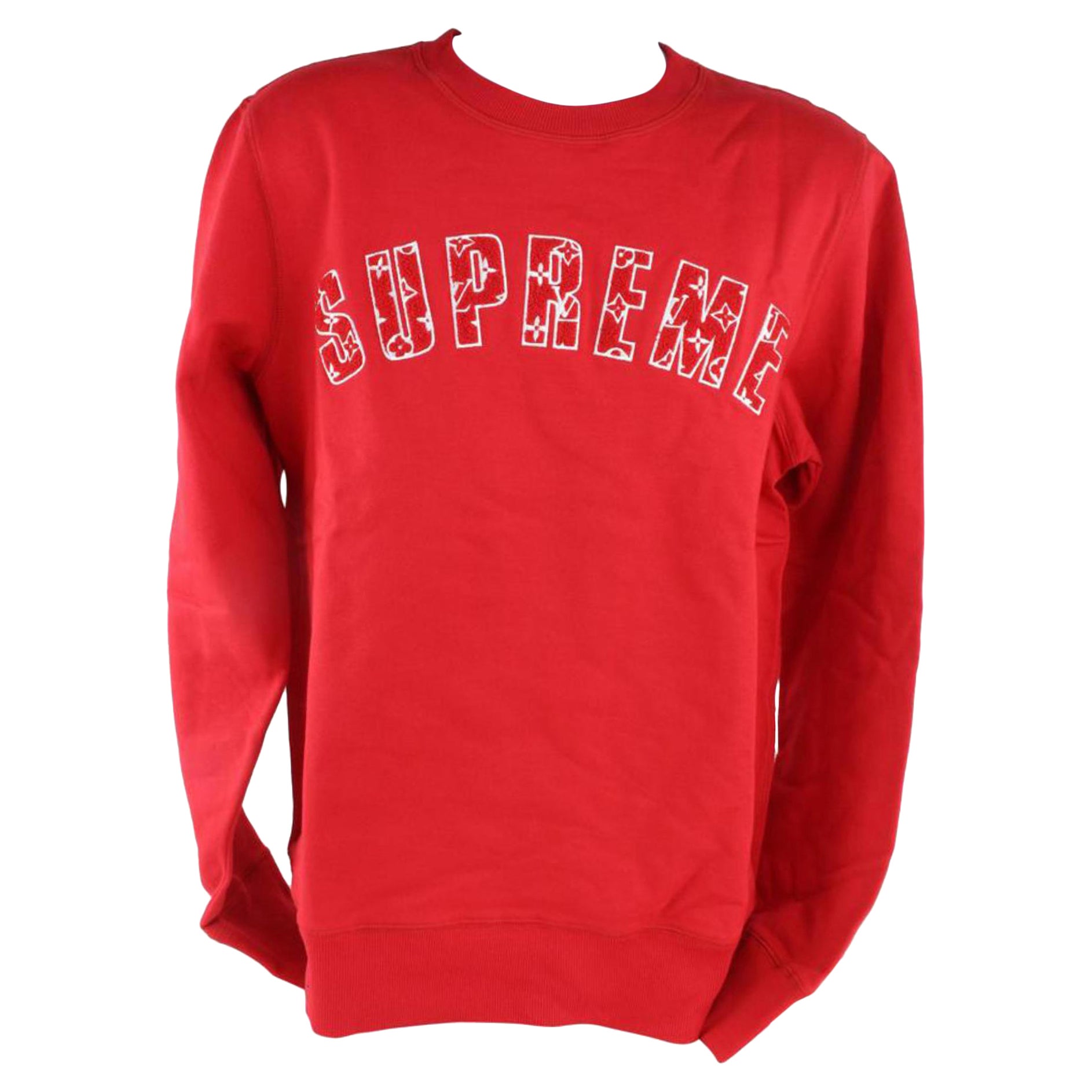 Knitwear & sweatshirt Louis Vuitton x Supreme Red size M International in  Cotton - 30554050