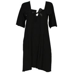Yves Saint Laurent Black Mini Dress or Top