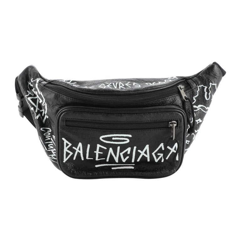 Balenciaga Graffiti Belt Bag - 2 For Sale on 1stDibs | balenciaga souvenir  graffiti belt bag, balenciaga graffiti fanny pack, balenciaga graffiti pouch