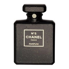 2021 Chanel Black N 5 Perfume Bottle Brooch