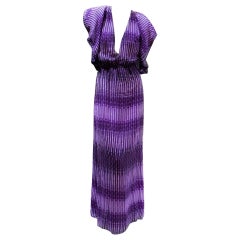 Gucci Kleid mit Neckholder-Druck H/W 2006