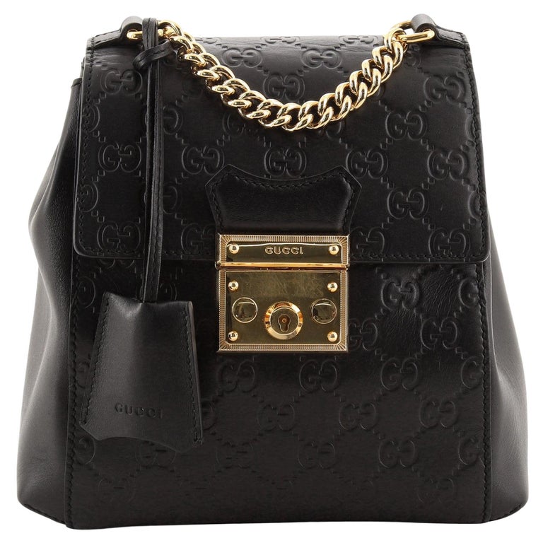 Gucci Padlock Backpack Guccissima Leather Mini at 1stDibs