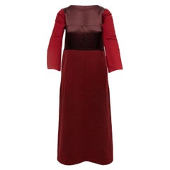 Junya Watanabe Comme Des Garcons Red 1996 Dress