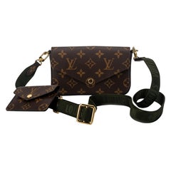 New Louis Vuitton Monogram Mini Felicie Multi Bag