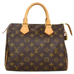 Louis Vuitton Monogram Canvas Speedy 25 Bag GHW