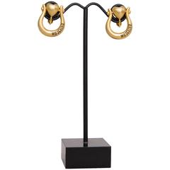 1980s Moschino Screw Back Earrings 3