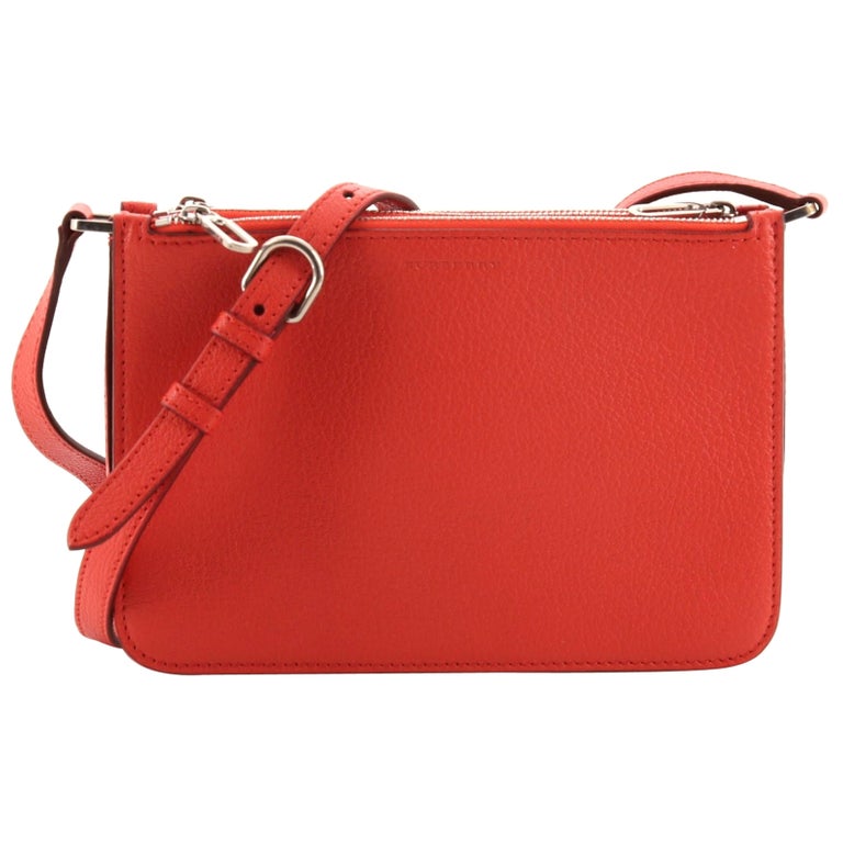 Burberry Penhurst Triple Zip Crossbody Leather Small at 1stDibs