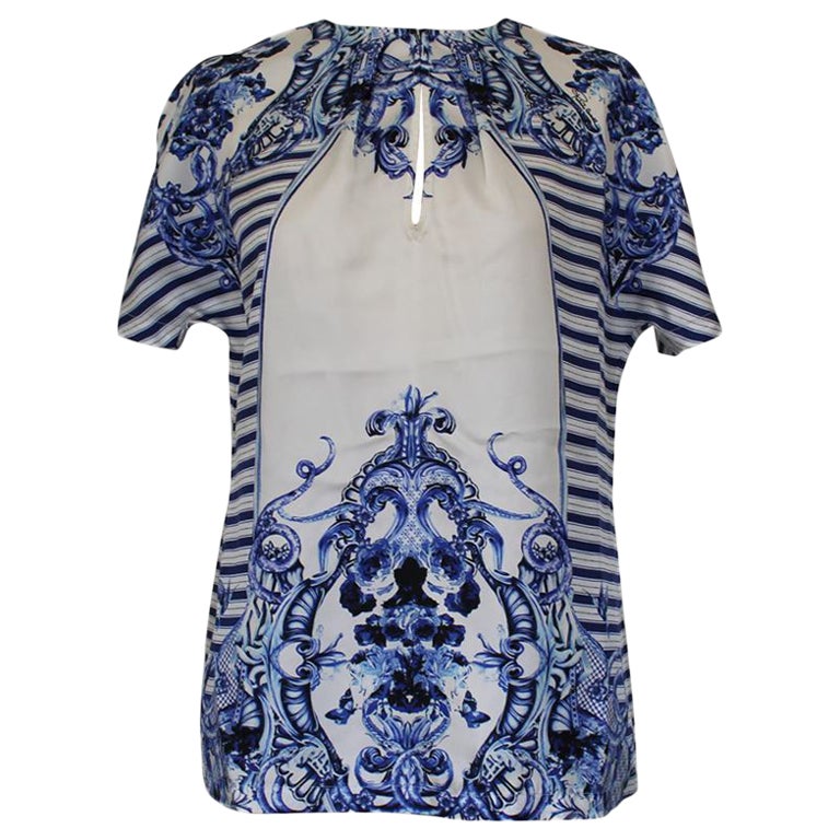 Roberto Cavalli Silk blouse size 42 For Sale
