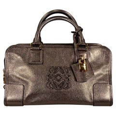 Loewe Amazona Bronze Goatskin Handbag 