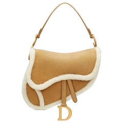 Sac à main Dior en peau de mouton