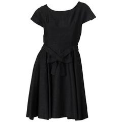Christian Dior Black Silk Dress 4