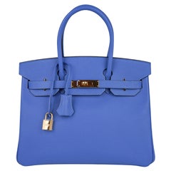 Blue Tote Bags