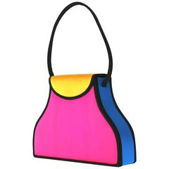 Vintage Renaud Pelligrino Color Blocked Bag