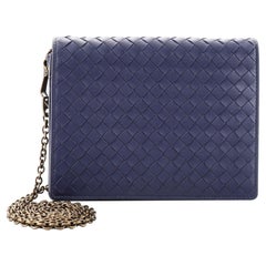 Bottega Veneta Flap Wallet on Chain Intrecciato Nappa Small