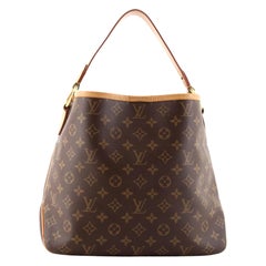 Louis Vuitton Delightful NM Handtasche Monogramm Segeltuch PM