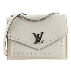 Louis Vuitton Mylockme Handbag Studded Leather BB