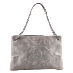 Chanel Accordion Timeless Tote Splatter Leather East West